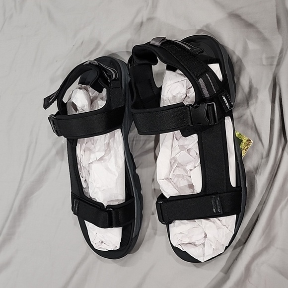NWT men sandals size 13 black - Picture 8 of 9